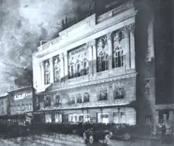 1912 illustration of the Cort Theatre