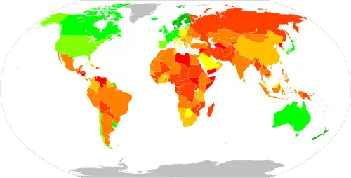 The Corruption Perceptions Index in 2024
