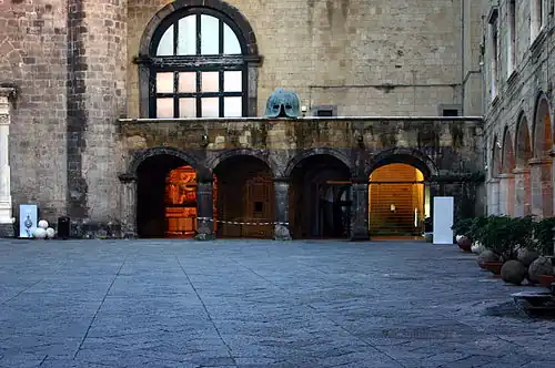 Courtyard of the Chapel of the Souls in Purgatory