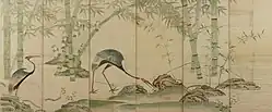 Cranes, Pines, and Bamboo