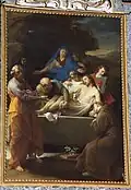 Pompeo Batoni, Jesus Christ laid in the sepulcher, oil on canvas, 1761