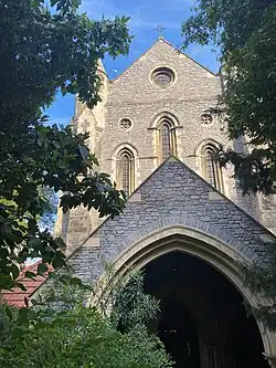 Crimean Memorial Church: view of the front facade
