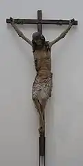 Unknown author, Black Christ, 14th Century, wood, 284,5 x 140 x 61 cm