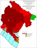 Ethnic structure of Montenegro by municipalities 1961