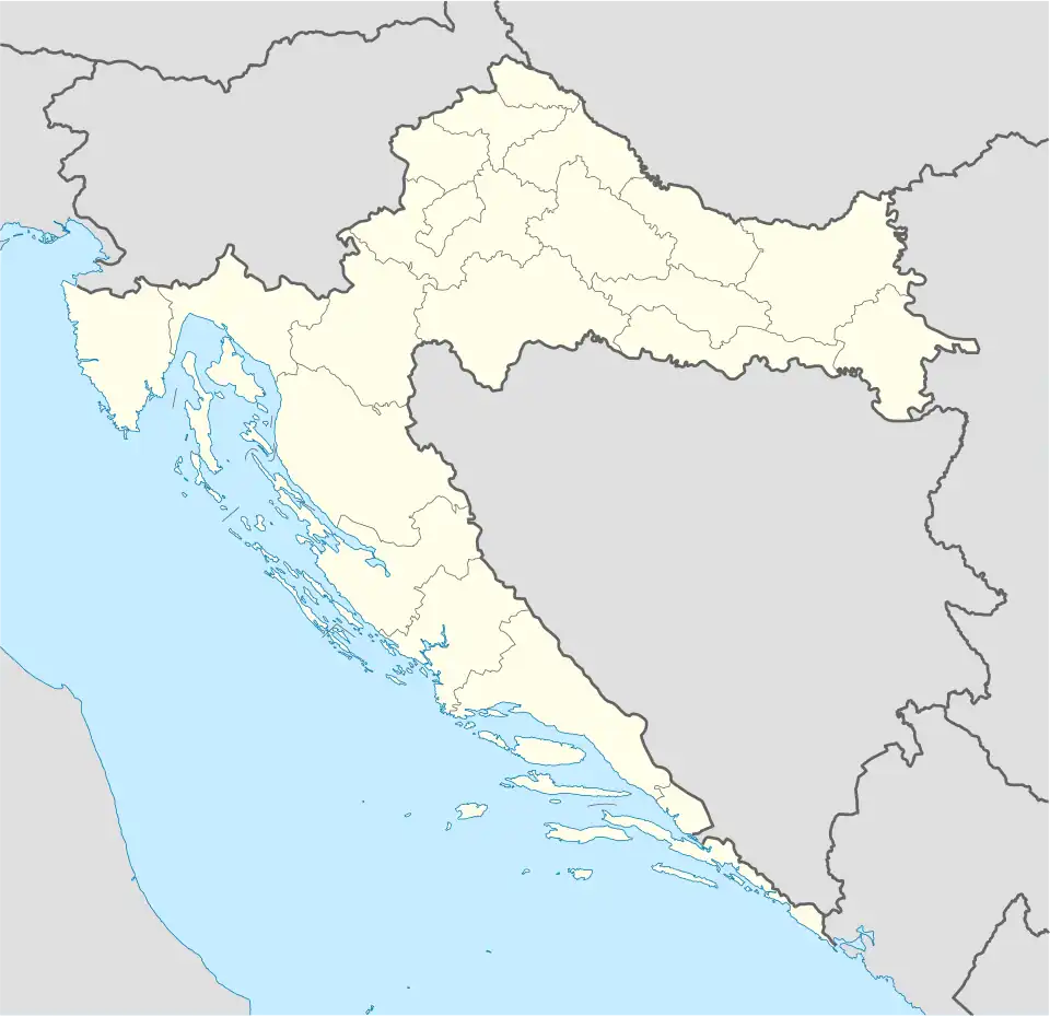 Poreč is located in Croatia