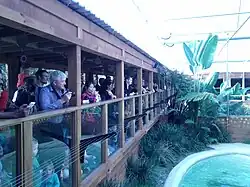 Crocodilian enclosure