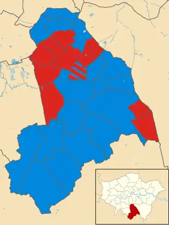 1990 results map