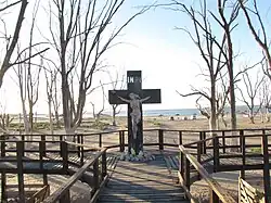 Carhué Cemetery Cross