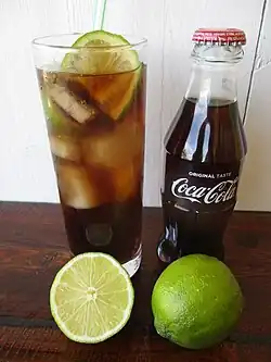 Rum and Diet Coca-Cola