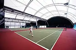 4-court indoor tennis centre