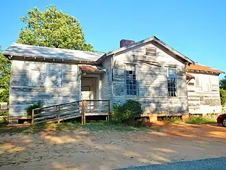 The Cusseta Industrial High School is a Rosenwald School constructed from 1929 to 1930. It is