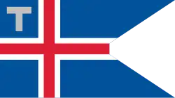 Flag of the Icelandic Directorate of Customs