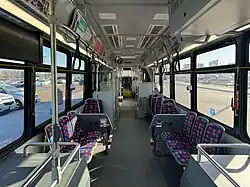 2021 Nova Bus LFS Artic #6149 interior