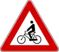Cyclists ahead