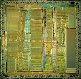 Die shot of Cx486DRx2