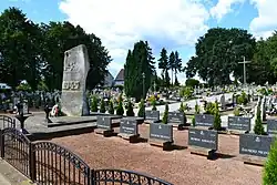 Graves of Polish soldiers fallen in the Battle of Czaplinek