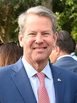 Photographic portrait of Brian Kemp