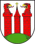 coat of arms of the city of Wesenberg (Mecklenburg)
