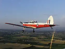 Chipmunk T.10 previously used by AEFs until 1996.