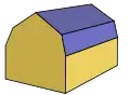Gambrel roof