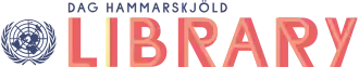Logo of Dag Hammarskjold Library.