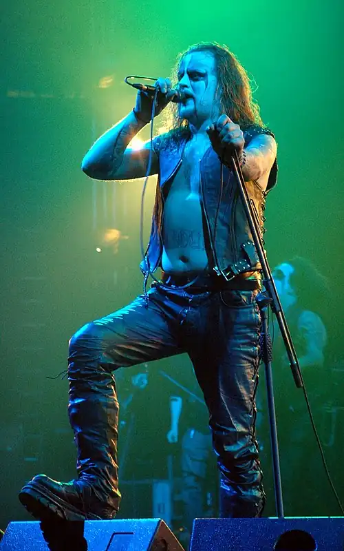 Emperor Magus Caligula fronted Dark Funeral between 1995 and 2010.