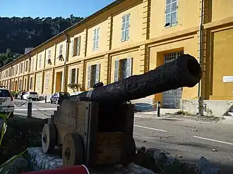 View on the Observatoire Oceanologique de Villefranche