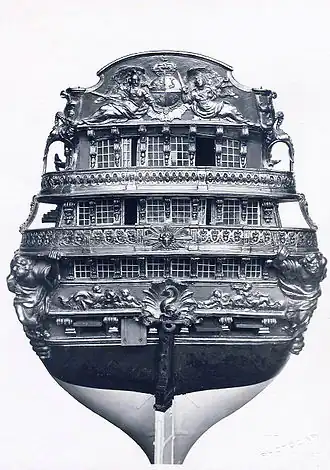 Aft of Dauphin Royal (1668)
