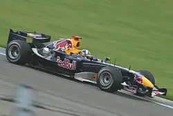 David Coulthard driving the Red Bull RB2 at the 2006 United States Grand Prix