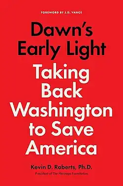 The cover of the book, consisting of the title and author on a red background