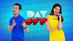 An image of Ken Chan and Janine Gutierrez, over a blue background. The show title is displayed on the center of the image.