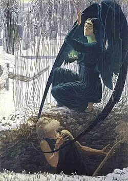 Death and the Gravedigger, 1895