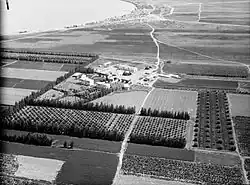View of Degania Bet, 1931. Samakh is in the background