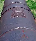 Wrought iron cannon