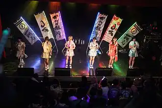 Dempagumi.inc at Hyper Japan 2015 in London, England