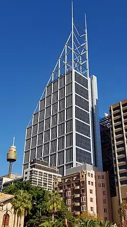 Deutsche Bank Place, Sydney. Completed in 2005, a more recent example of the late modern style