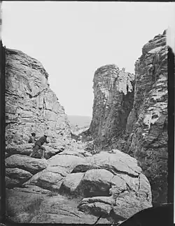 Devil's Gate. By William Henry Jackson, 1870.