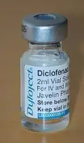 Dyloject (diclofenac) 2 ml for IV and IM administration