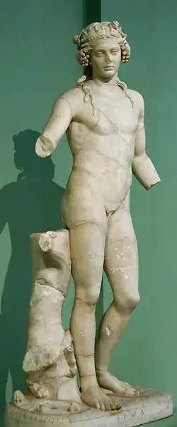 Dionysus of Pentelic marble discovered 1879 (Capitoline Museums)