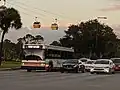 Disney Transport bus operating during Skyliner service suspension