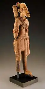 Figure of an archer; circa 13th–15th century