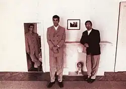 Dobrovoljno Pevačko Društvo, from left to right: Zoran "Kiki" Lesendrić, Nebojša Krstić and Srđan Šaper