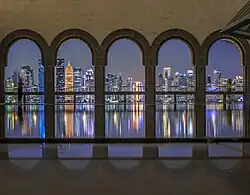 Doha skyline from the Museum of Islamic Art