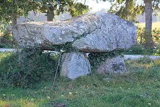 The Dolmen of Kermorvant, in Moustoir-Ac