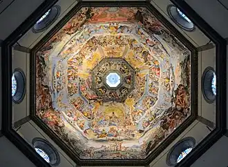 Interior of the dome of Florence Cathedral