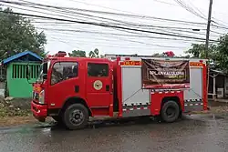 Dongfeng Hubei 4x2 fire engine in the Philippines