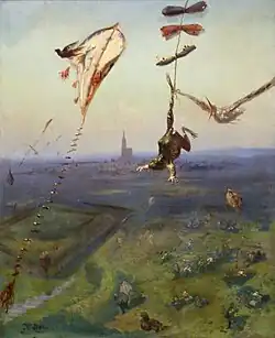 Image 24Entre ciel et terre, by Gustave Doré, 1862 (from Frogs in culture)