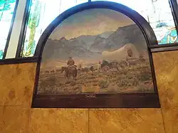 Oil painting by Audley Dean Nicols