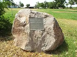 National Historic Landmark marker