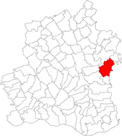 Location in Teleorman County